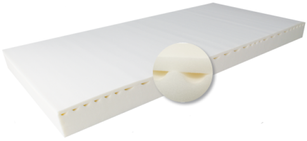 Anti-Dekubitus-Schaumstoff-Matratze Olymp, 200 x 100 x 14 cm